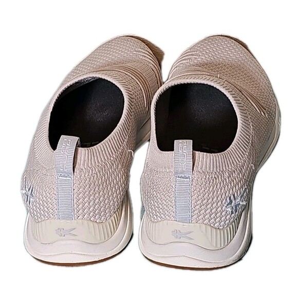 KURU Stride Slip On Mesh Knit Cream Comfort Walking Women's Shoes Size 7.5 - Picture 2 of 6